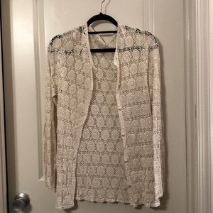 Crochet beach coverup